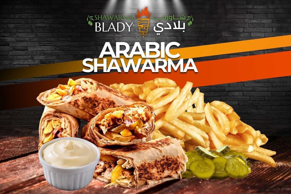 Regular size Arabic Shawarma