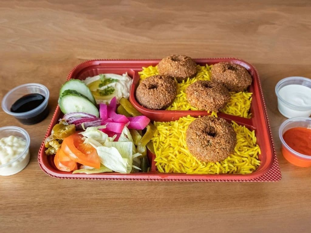 Falafel Plate (5 pcs)