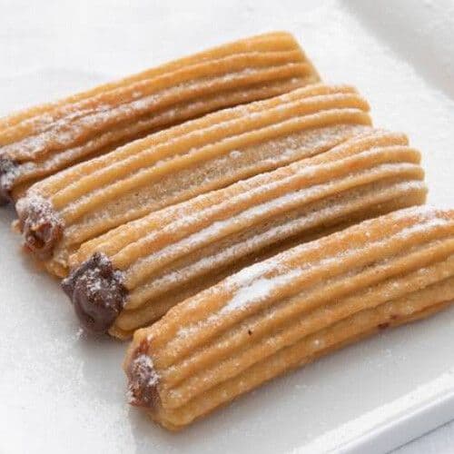 Chocolate Filled Churros