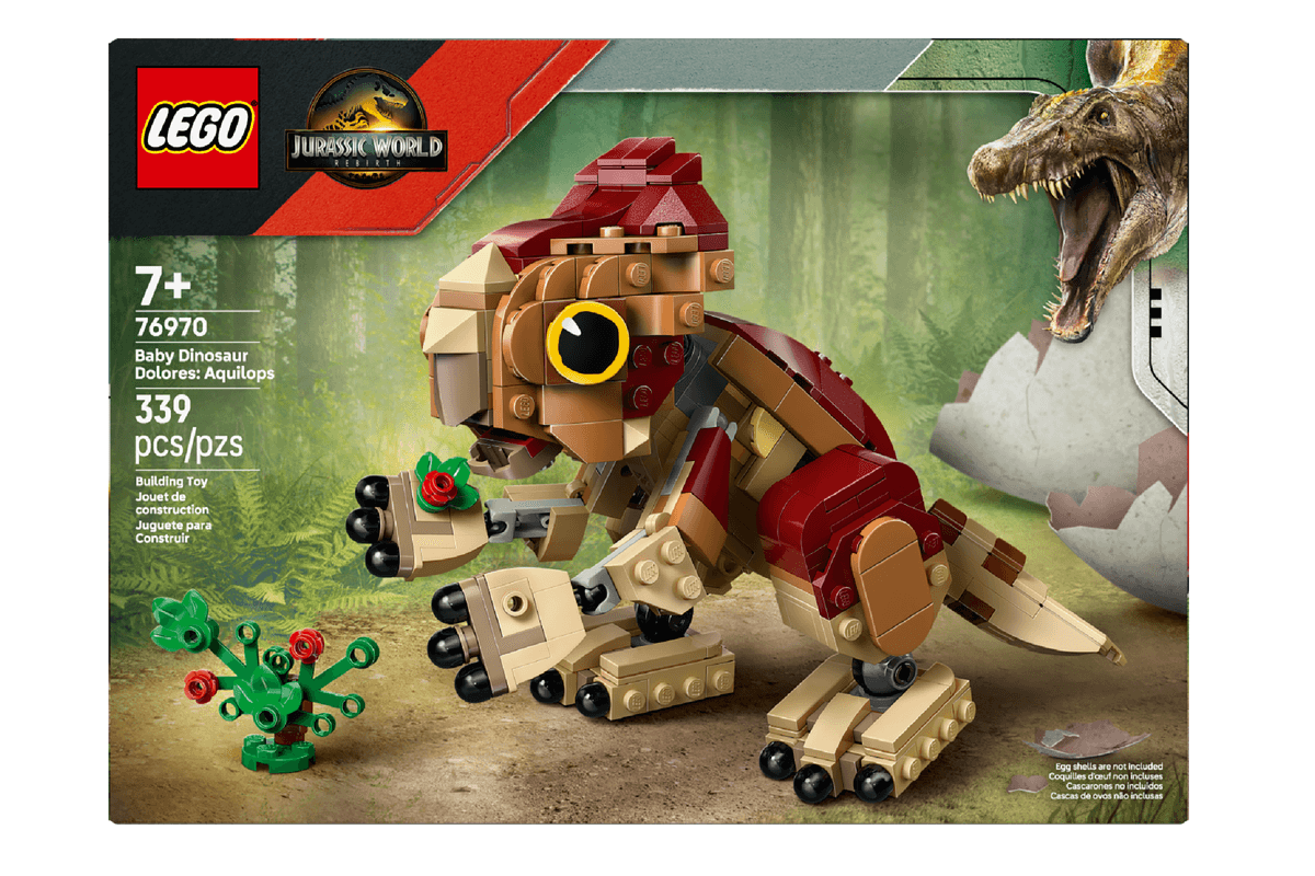 LEGO Jurassic World Baby Dinosaur Dolores Aquilops Set (76970)