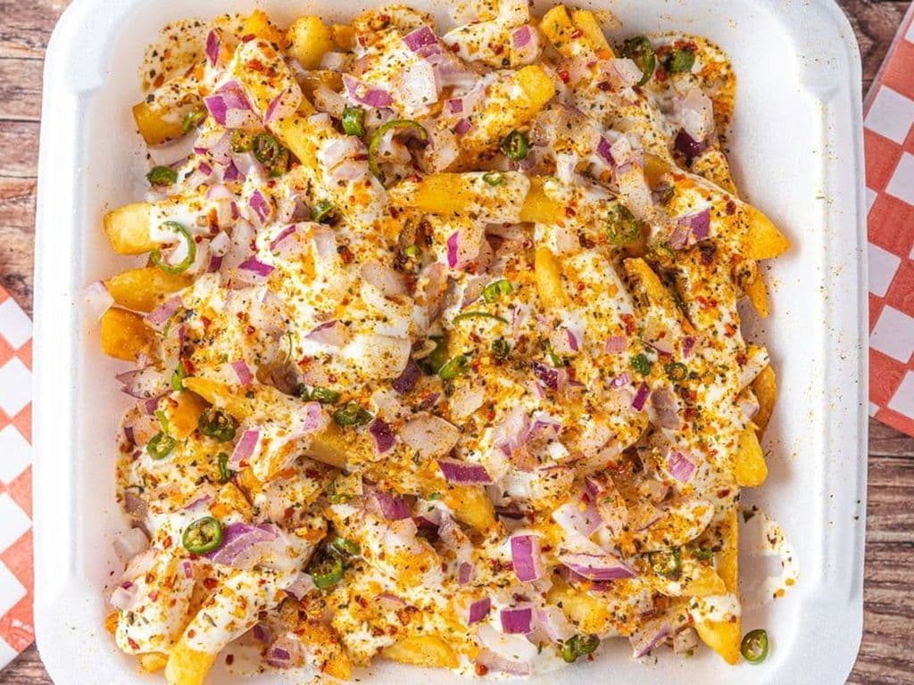 Jaffna Fries (Fresh Green Chili & Onion Fries)