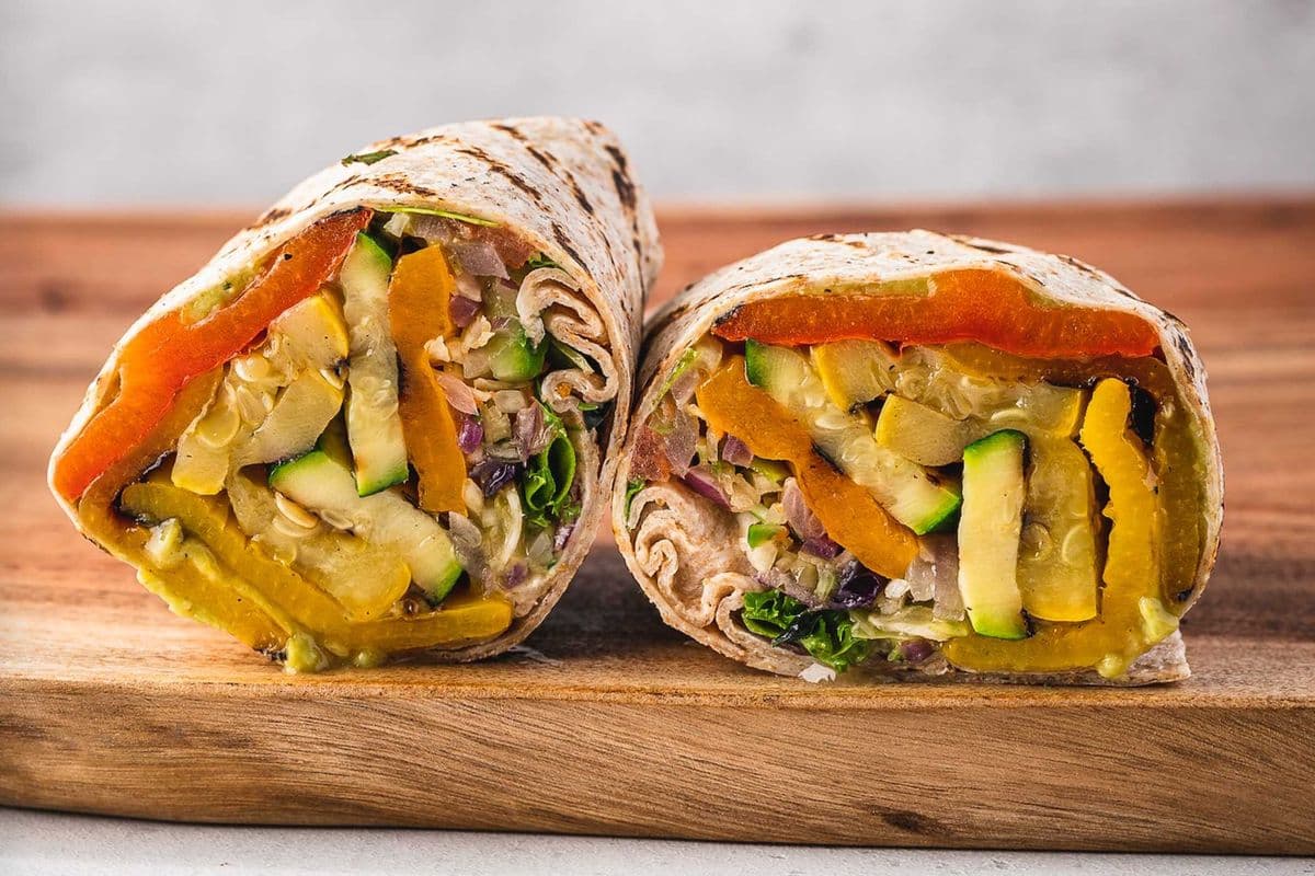 ROASTED VEGGIE WRAP