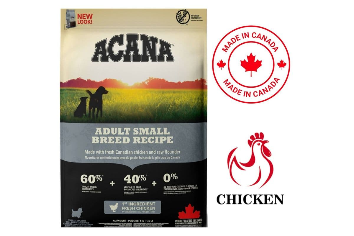 Acana Chicken Small Breed Dry Dog Food (4.4 lbs)