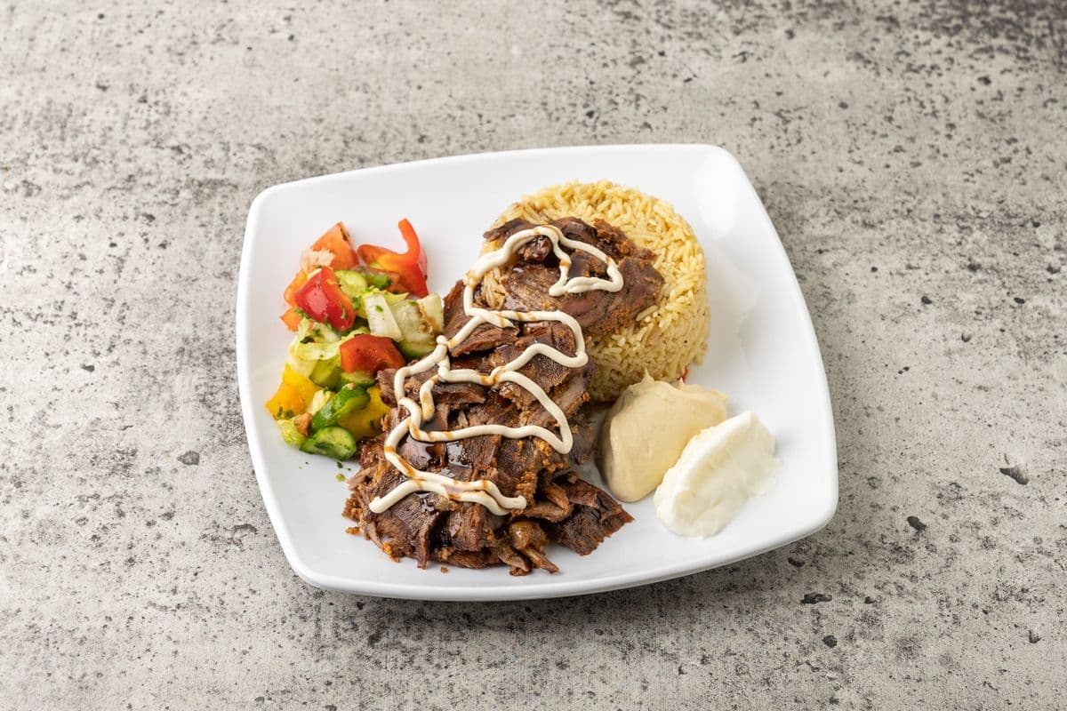 Beef Shawarma Plate