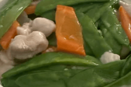 Chicken with Snow Peas