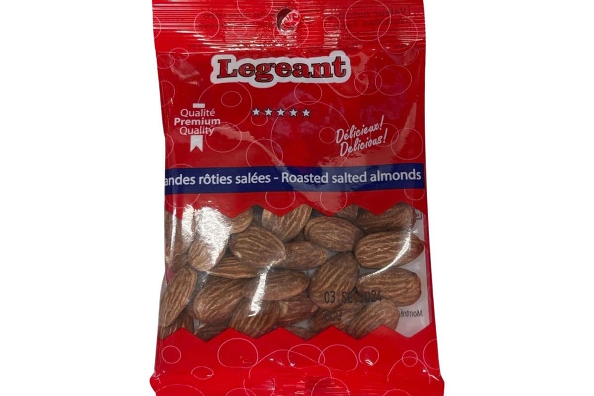 Legeant amandes rôties salées (55g)