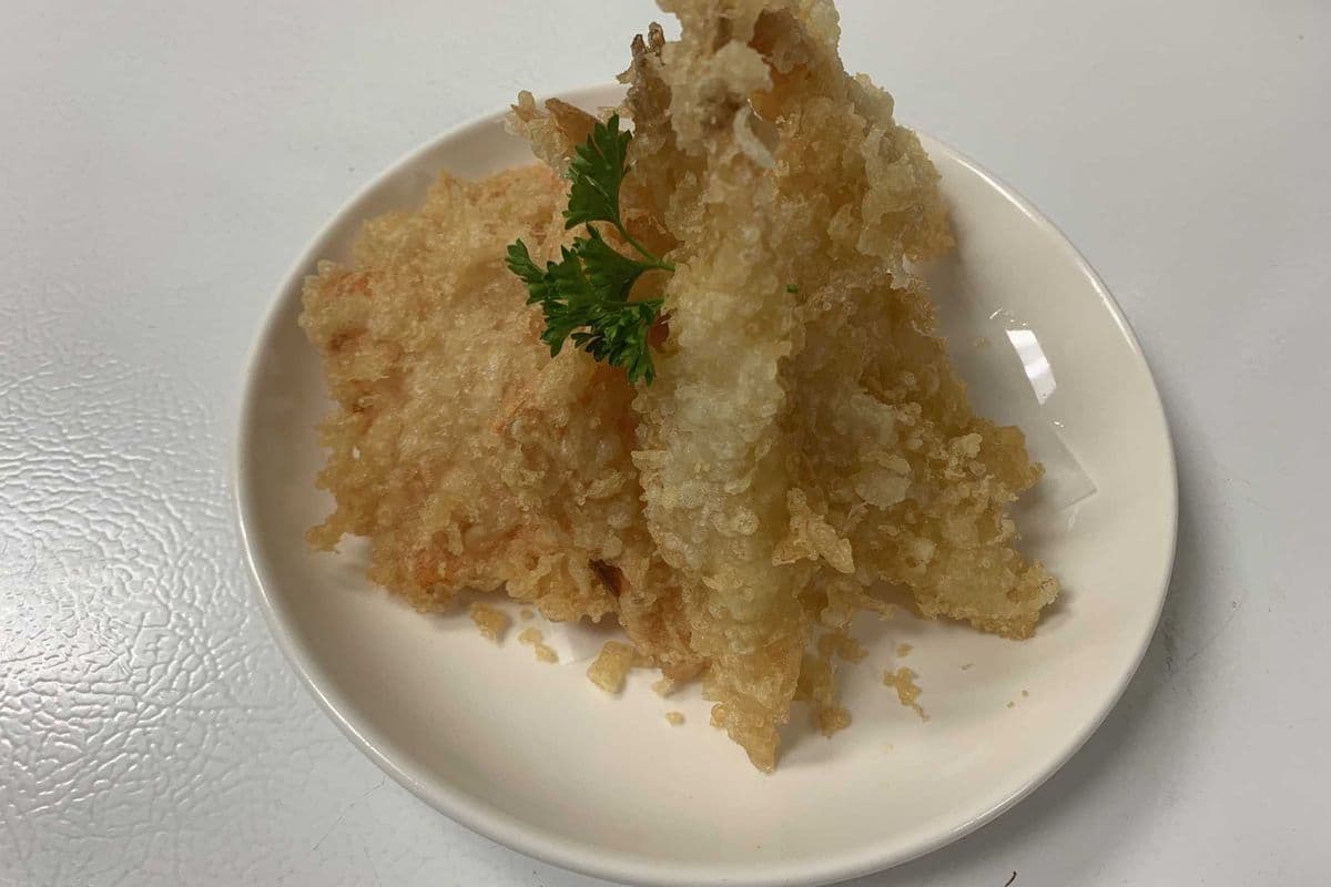 Prawn and Yam Tempura