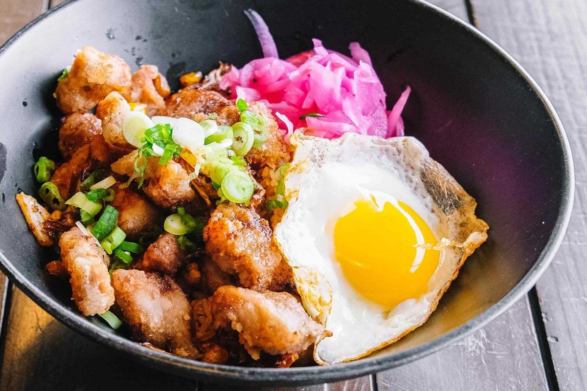 Umami Crispy Pork Rice Bowl