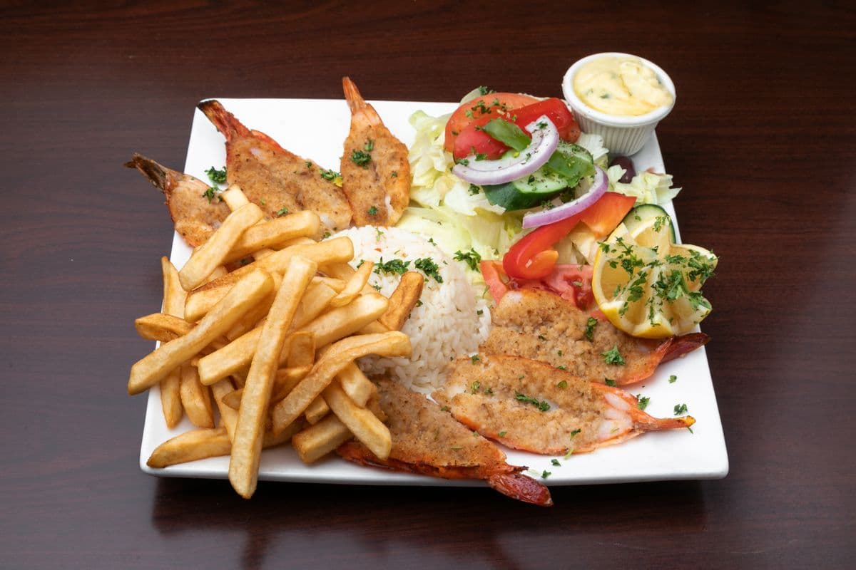 Plat de crevettes / Shrimp Plate