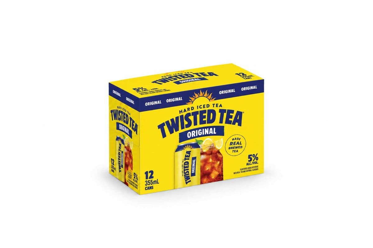Twisted Tea Hard Iced Tea Original (12 x 355ml Can)