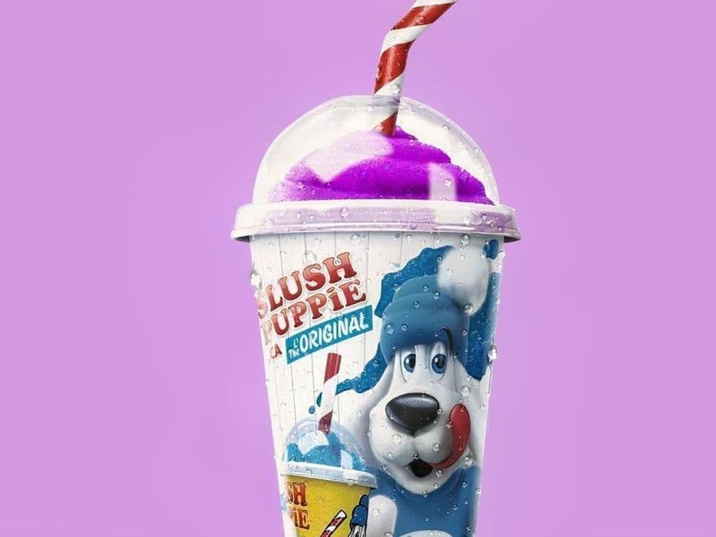 Large Grape Slush Puppie