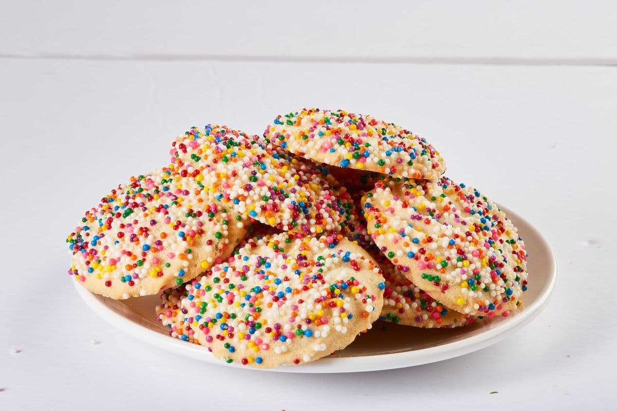 Rainbow Sprinkle Cookies (1/2 Lb)