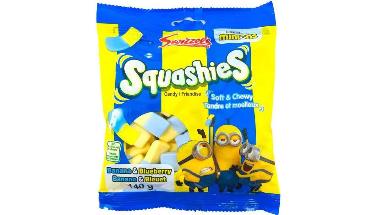 Squashies Minions Blueberry & Banana - USA