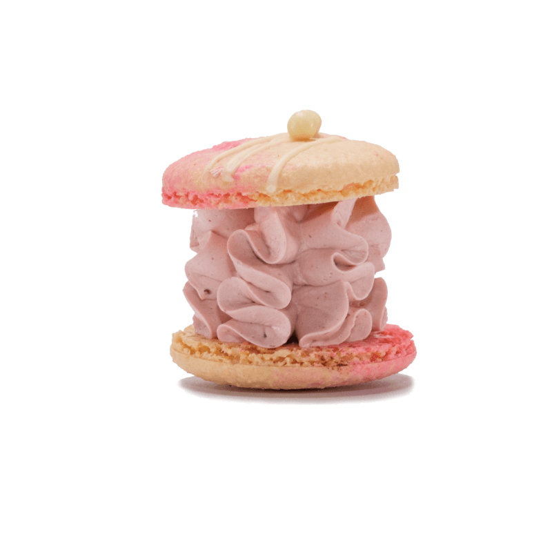 Double Raspberry Macaron