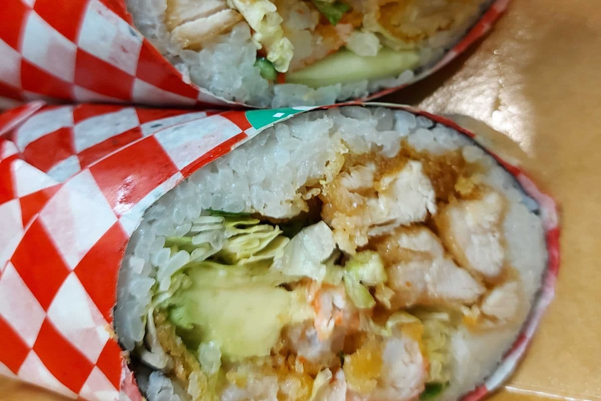 Chicken Ball Burrito