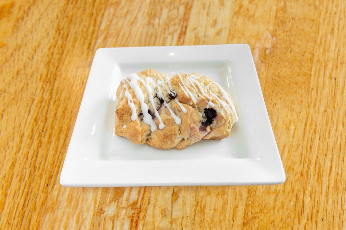 Blueberry and cranberry scone