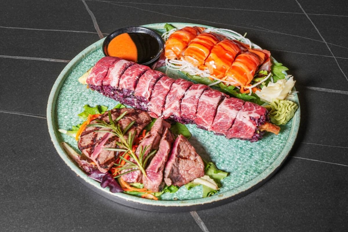 Steak Sushi Platter