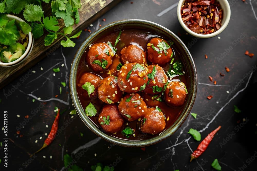 Manchurian Veg (Gravy) - XL