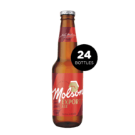 Molson Export (24 Bottle x 341 mL)