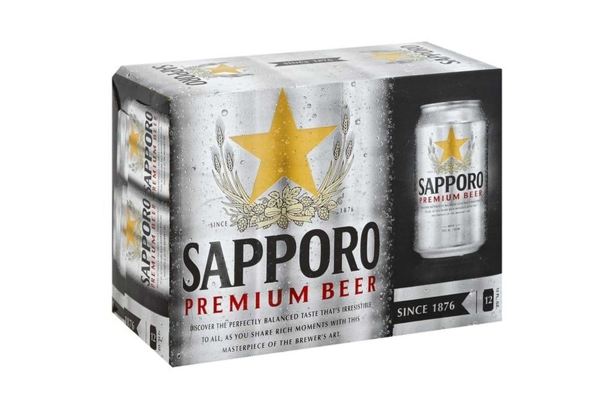 Sapporo (12 x 355ml can)