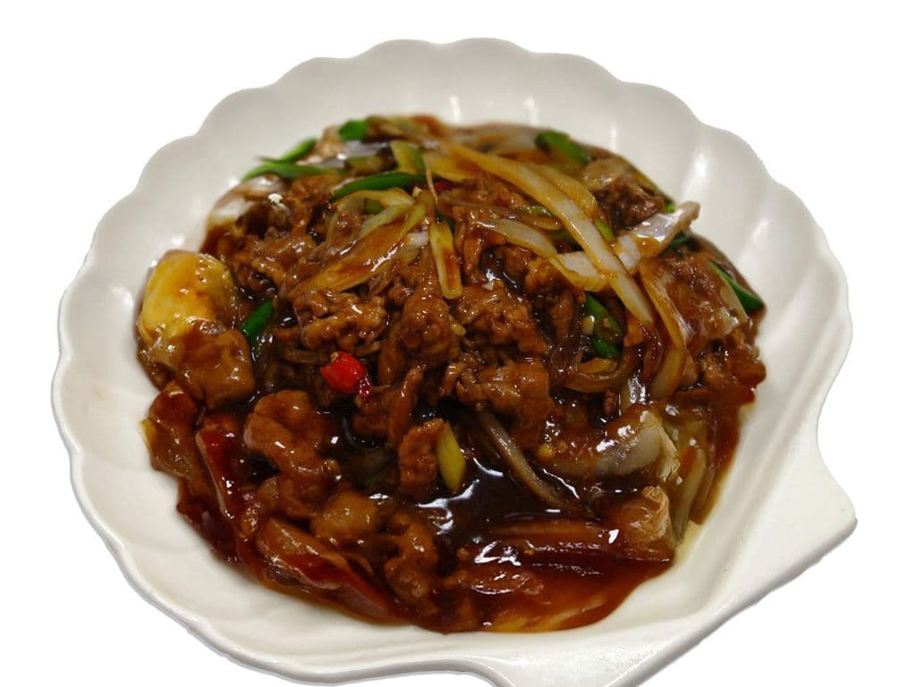 Stir Fried Beef/lamb with Green Onions Combo(蔥爆牛/羊肉套餐)