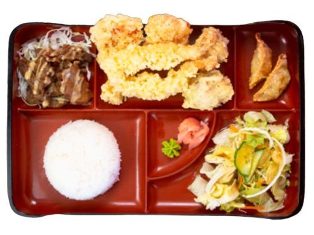 Beef & Tempura Bento