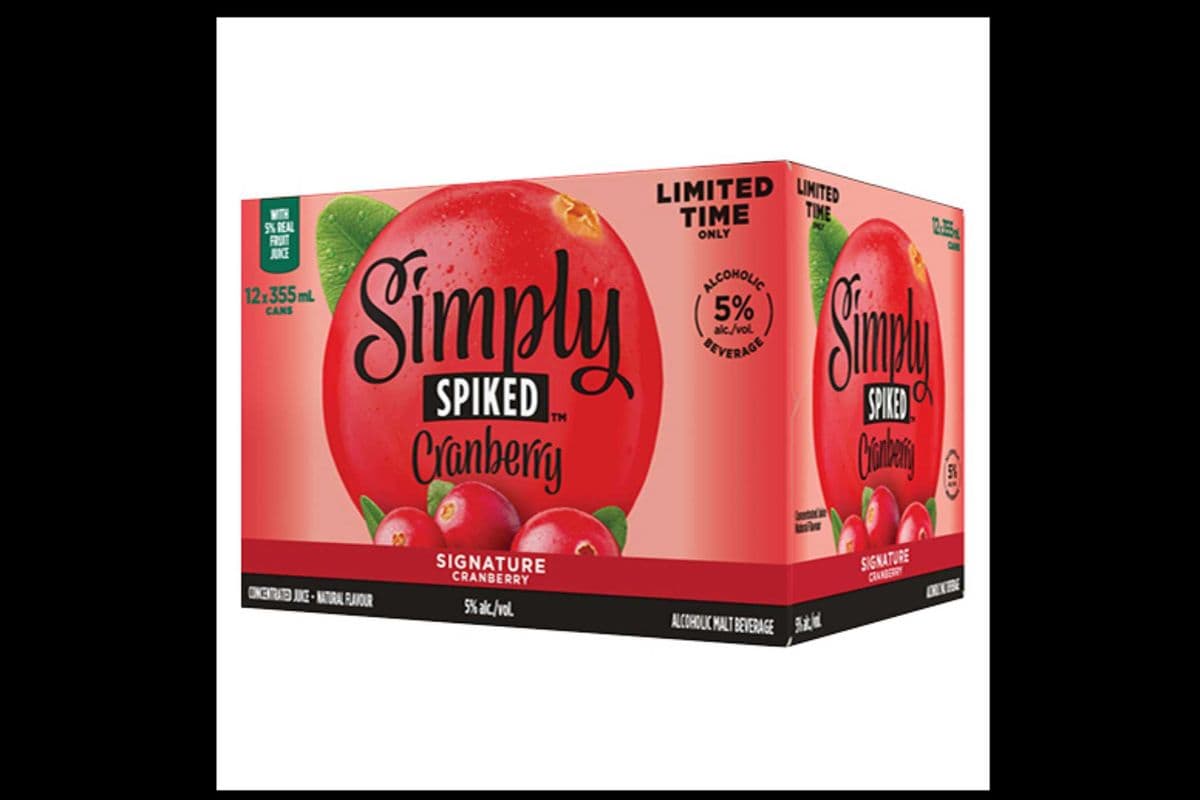 Simply Spiked Cranberry (12 x 355 ml)
