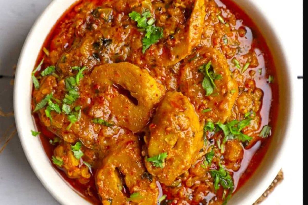 Veg Kadai Soya Chaap