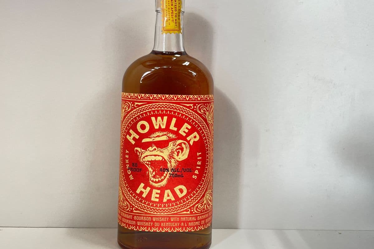 Howler Head Banana Bourbon (1 x 750 ml)
