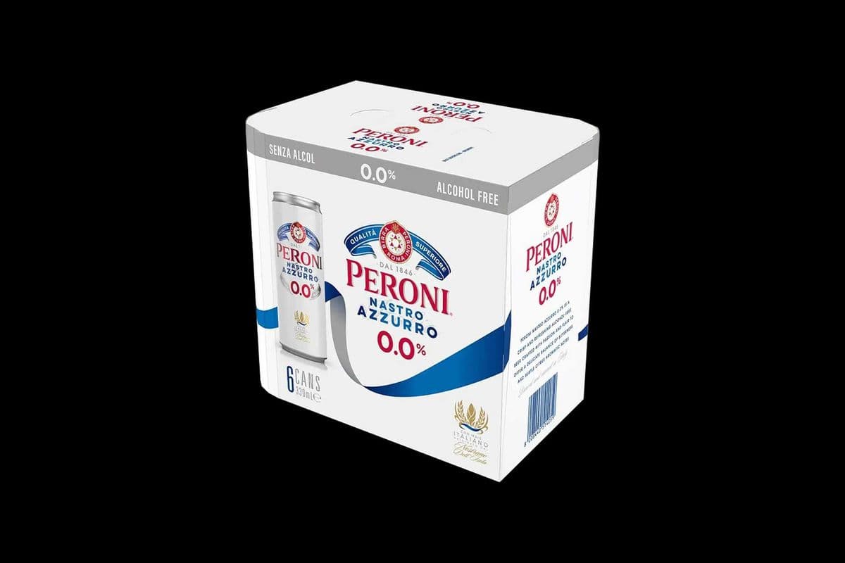 PERONI 0.0% -CANS (6*330ML) (6*330ml)