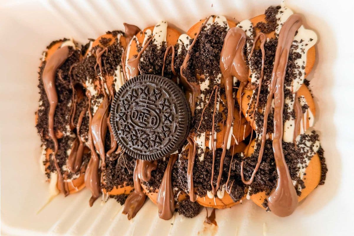 Oreo Mini Pancakes