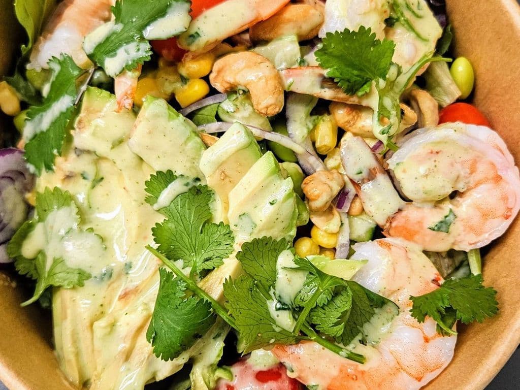 Shrimp & Avocado Salad