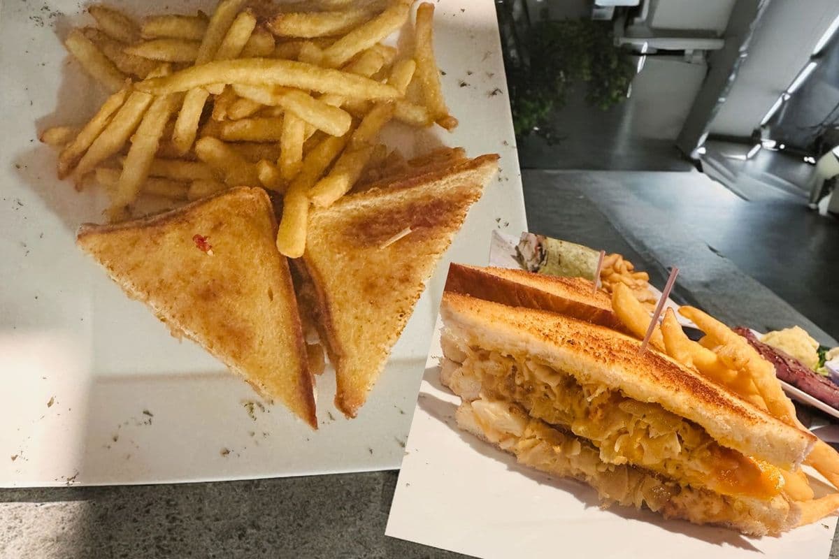 Lobster Grilled Cheese Sandwich