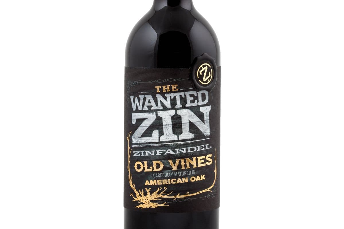 The Wanted Zin Old Vines Zinfandel lgt (1 x 750 ml)