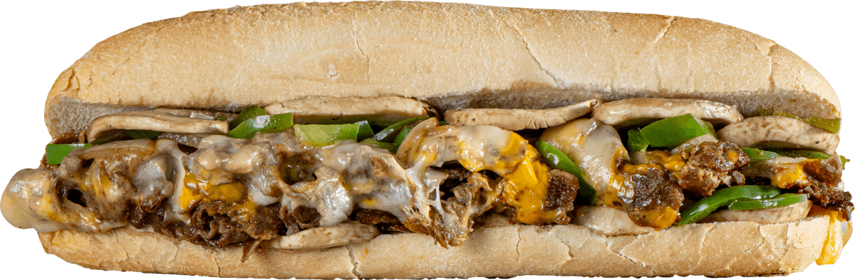 Supreme Philly Cheese Steak Sandwich