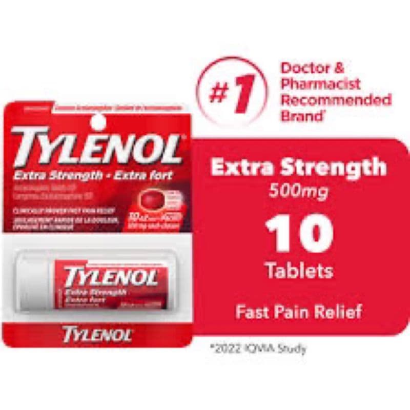 Tylenol Extra Strength - 10 Ez Tabs