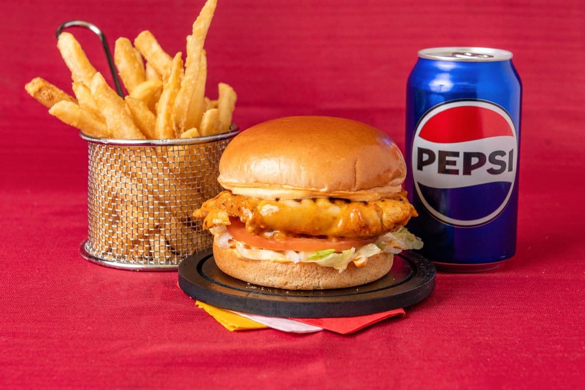 Spicy Roasted Chicken Sandwich Meal