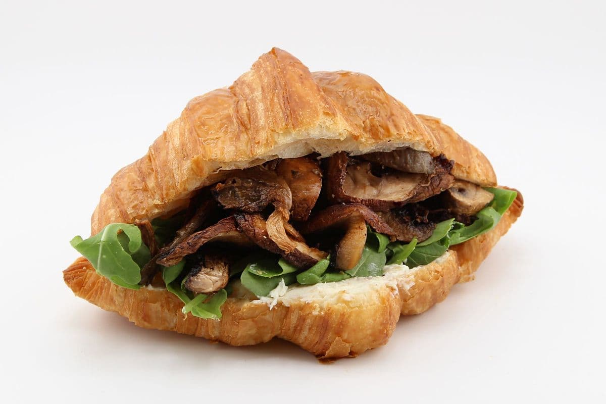 Roasted Mushroom Sandwich