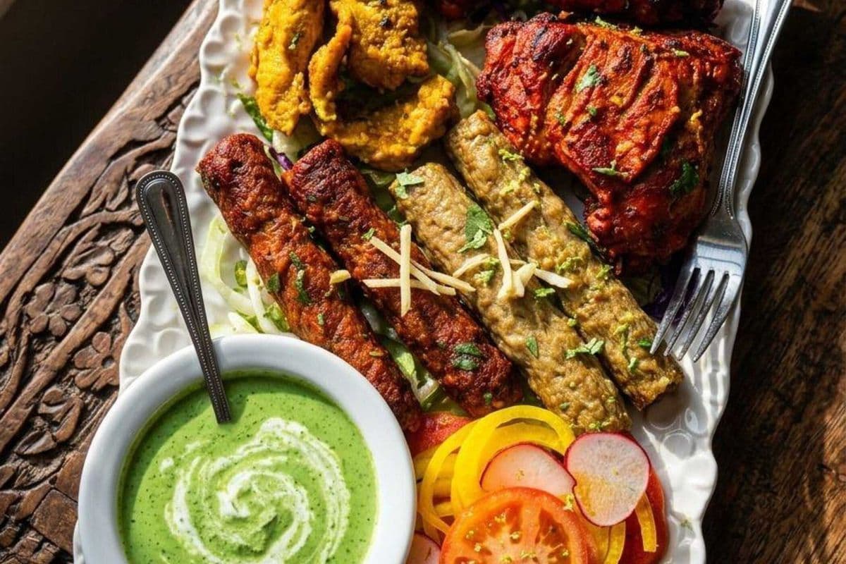 LOTUS MEAT PLATER