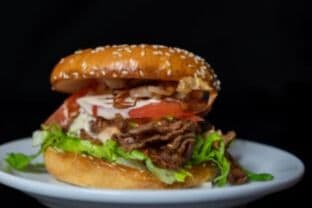 Chicken Suya Burger