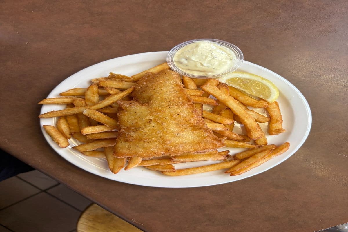 Salmon Fish and Chips