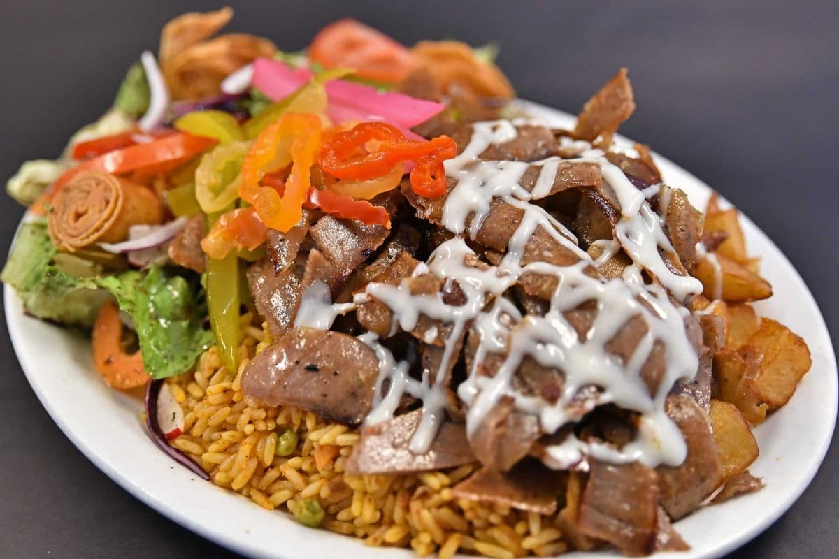 Beef Donair Platter