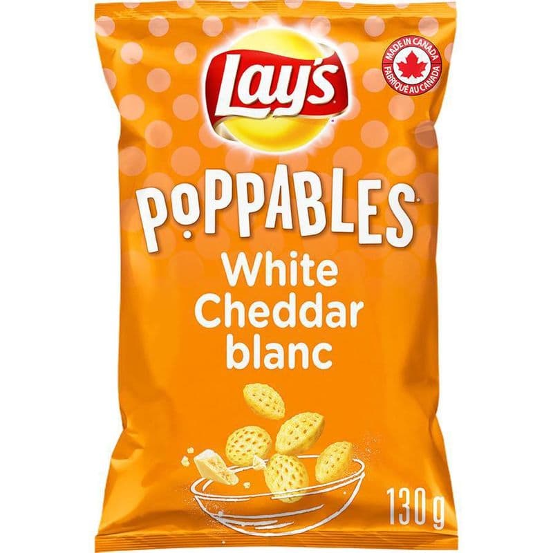 Lays Poppables White Cheddar Bag (130 g)