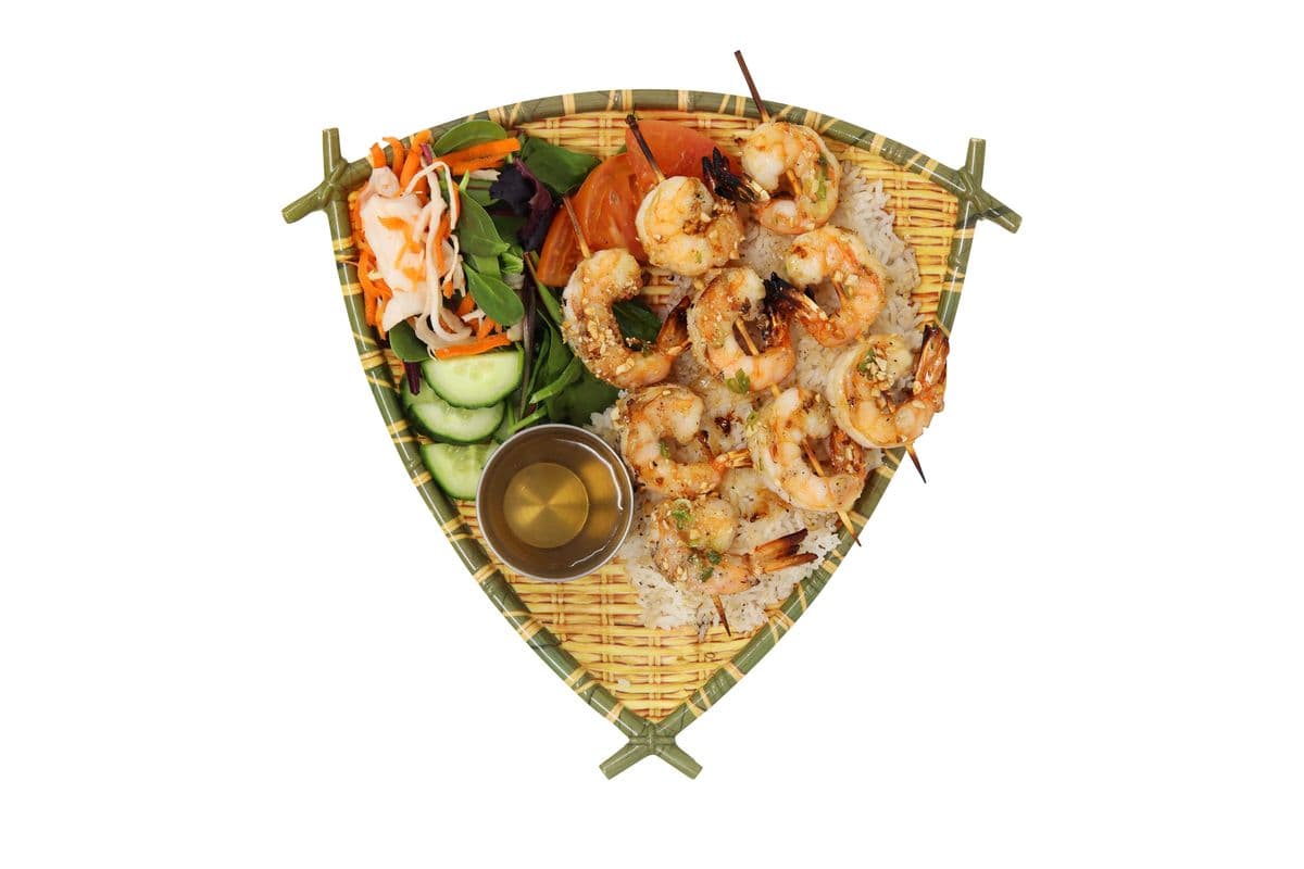 16. Crevettes grillées