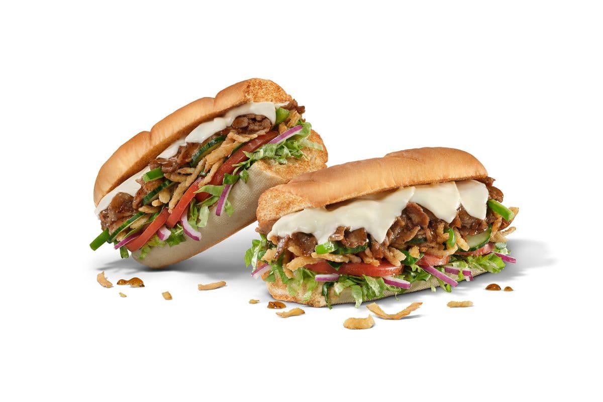 Steak teriyaki croquant 12'' / Footlong Steak Teriyaki Crunch Sub (1040 Cals)