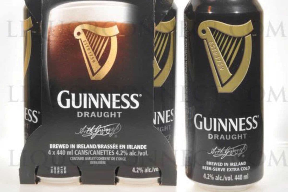 Guinness Draught Stout (4 x 440ml Can )