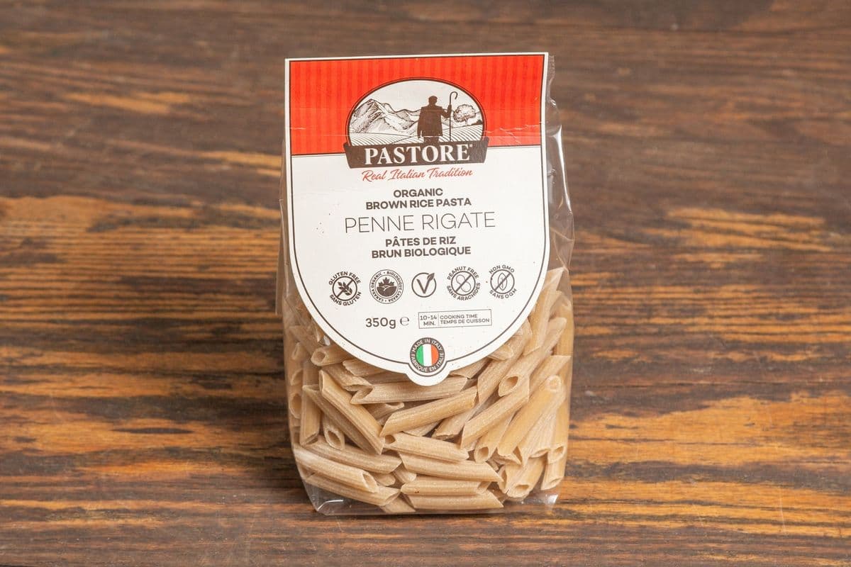 Pastore - Organic Brown Rice Penne Rigate (350 g)