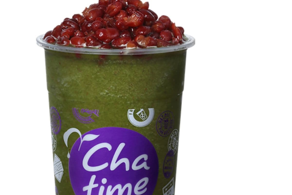 Matcha Red Bean Slush
