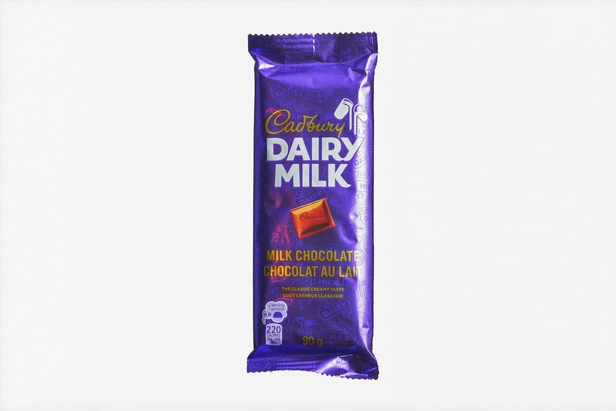 Cadbury Dairy Milk Chocolate Bar (90 g)