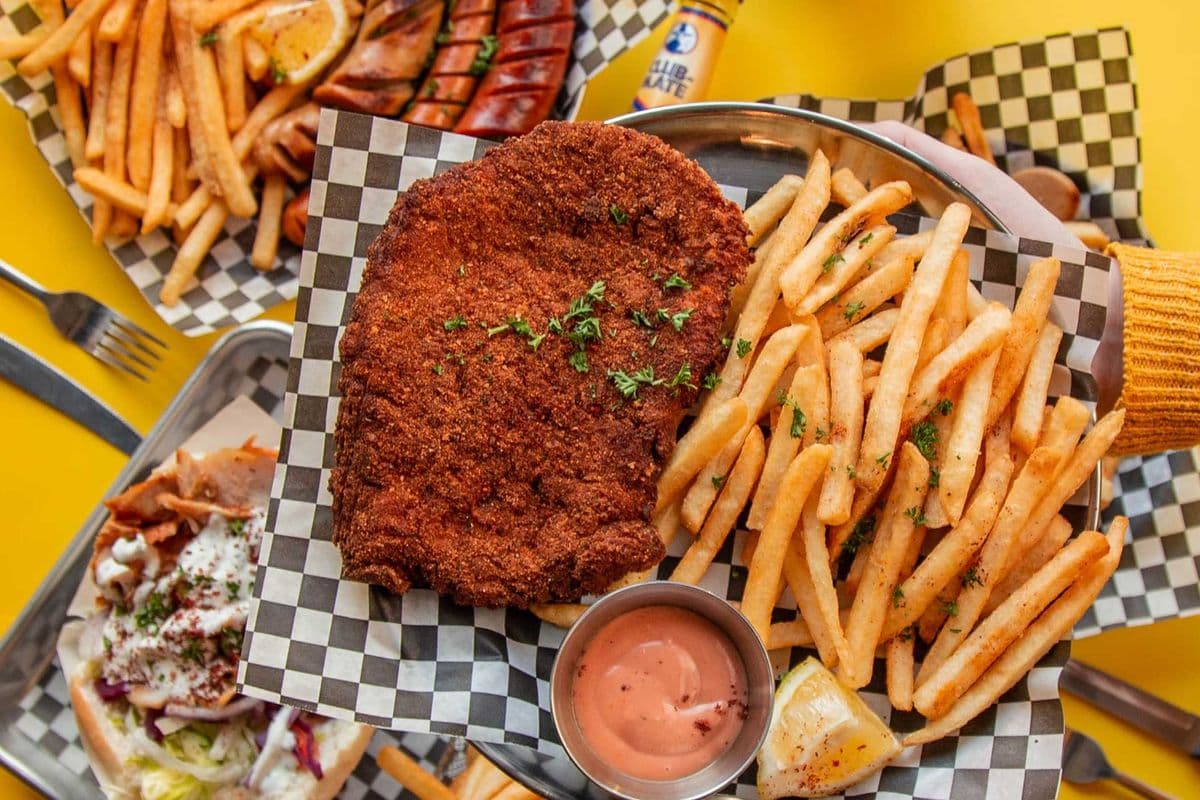 Assiette Schnitzel